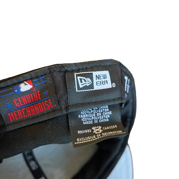 New Era 59Fitfty MLB Black White Minnesota Twins Fitted Cap Hat Low Profile - Picture 2 of 8